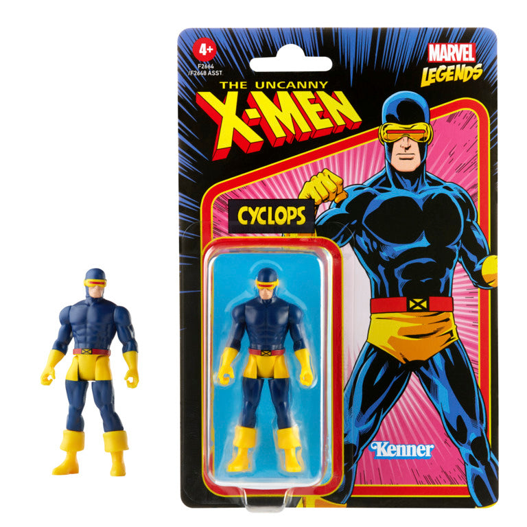MARVEL - Cyclops - Figurine Legends Retro Series 10cm