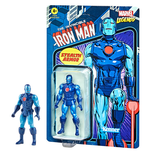 MARVEL - Iron Man Stealth Armor - Figurine Legends Retro Series 10cm