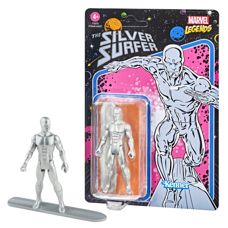 MARVEL - Silver Surfer - Figurine Legends Retro Series 10cm