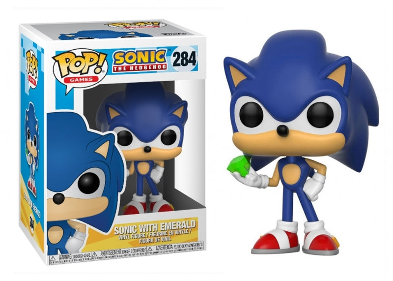 SONIC - POP N° 284 - Sonic with Emerald