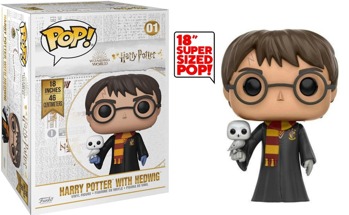 HARRY POTTER - Pop MEGA 18" N° 01 - Harry Potter - 46cm *R