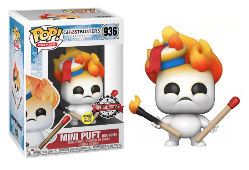 GHOSTBUSTERS - POP N° 936 - Mini Puft on Fire GITD SPECIAL EDITION