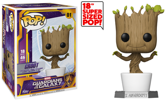 MARVEL - POP MEGA 18" N° 01 - Groot - 46cm *R