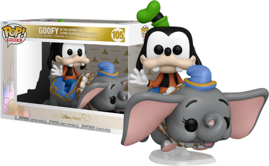 DISNEY - Pop Ride Super DLX N° 105 - 50th Anniversary - Dumbo w/Goofy