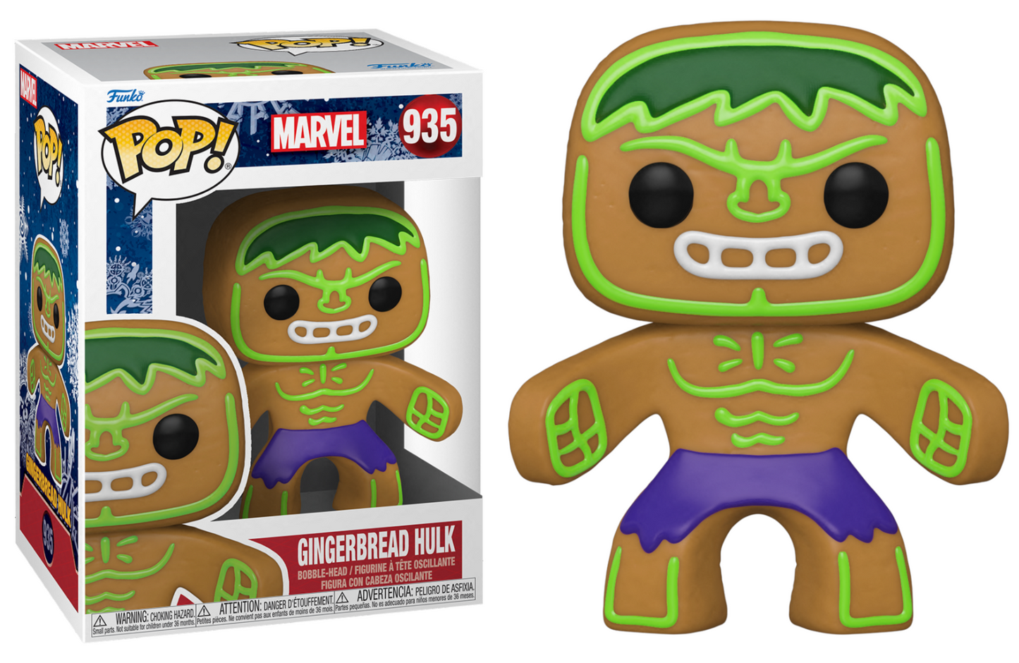 MARVEL - POP N° 935 - Gingerbread Hulk