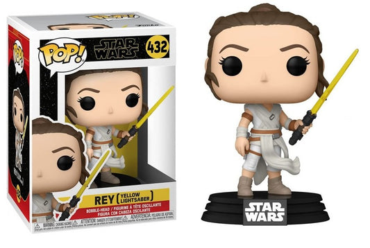 STAR WARS IX - POP N° 432 - Rey w/ Yellow Saber