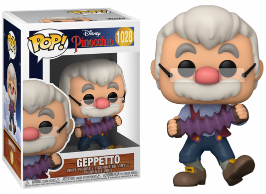 PINOCCHIO - POP N° 1028 - Geppeto w/Accrdion