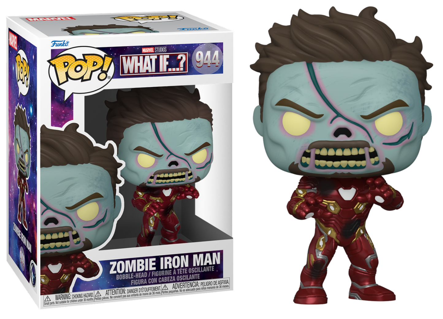 MARVEL WHAT IF - POP N° 944 - Zombie Iron Man