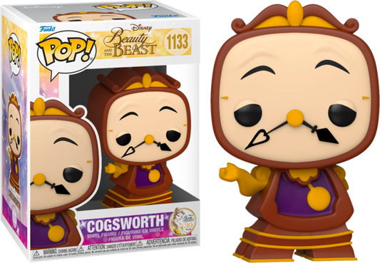 DISNEY - POP N° 1133 - Beauty & the Beast - Cogsworth