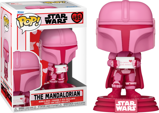 STAR WARS - POP N° 495 - Valentines - Mandalorian