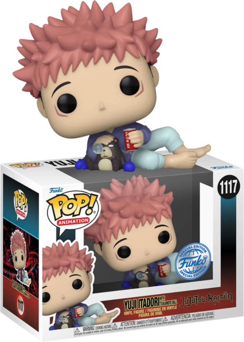 JUJUTSU KAISEN - POP N° 1117 - Yuji Itadori W/Tsukamoto Doll S.E.