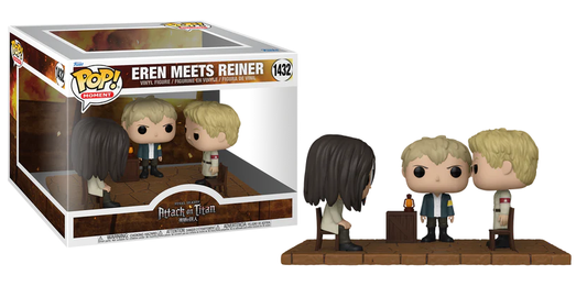 L'ATTAQUE DES TITANS - POP Moments N° 1432 - Eren rencontre Reiner