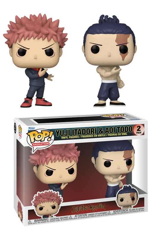 JUJUTSU KAISEN - POP Animation - Itadori & Todo "2 Pack"