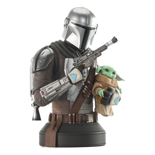 THE MANDALORIAN - Le Mandalorien avec Grogu - Buste 1/6 15cm