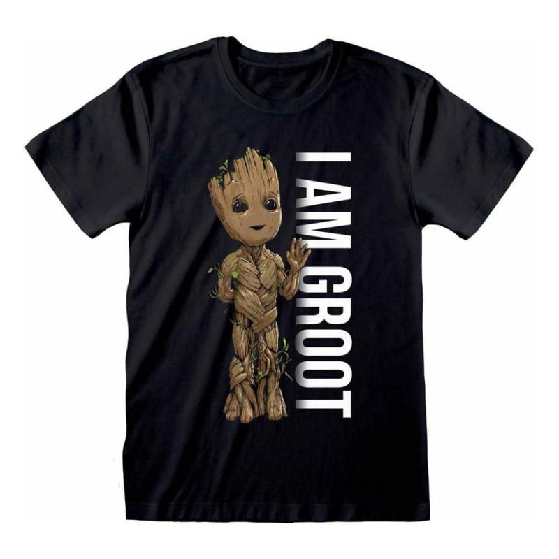 LES GARDIENS DE LA GALAXIE - I Am Groot Portrait - T-Shirt Unisex (XL)