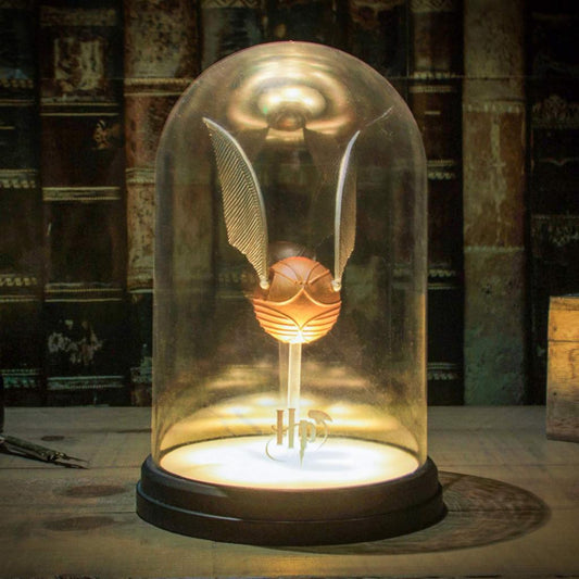 HARRY POTTER - Lampe Vif d'Or sous cloche