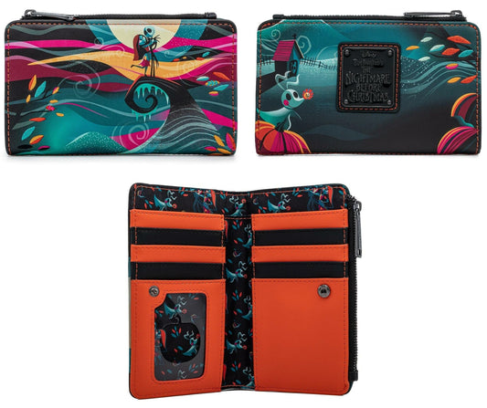 NBX - Jack & Sally - Portefeuille LoungeFly '15x10cm'