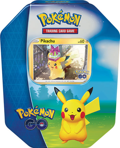 Pokémon - Pokemon GO 10.5 - Gift Tin Box - Pikachu (FR)