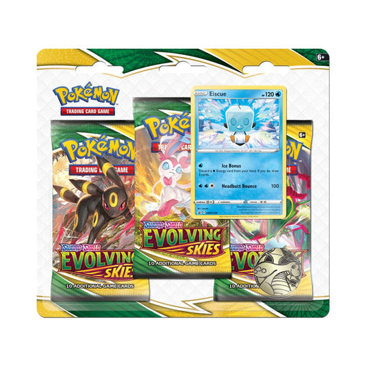 Pokémon - Blister 3-Pack Évolution Céleste : Bekaglaçon (français)