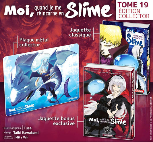 MOI QUAND JE ME REINCARNE EN SLIME - Tome 19 - COLLECTOR