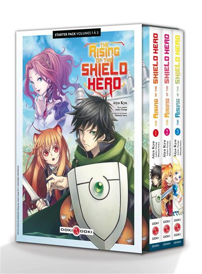 THE RISING OF THE SHIELD HERO - Coffret starter pack tome 1-3