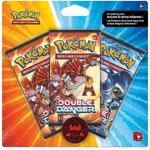 Pokémon - Double Danger - Tripack Groudon team magma (français)