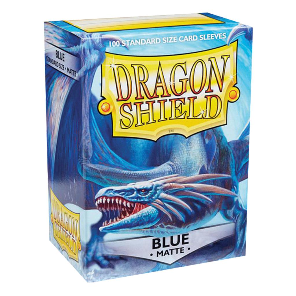 Dragon Shield - 100 Sleeves standard Matte - Blue