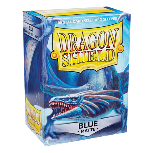 Dragon Shield - 100 Sleeves standard Matte - Blue