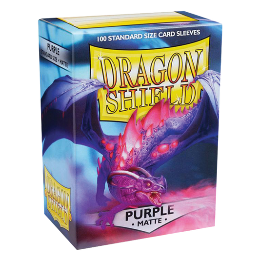 Dragon Shield - 100 Sleeves standard Matte - Purple