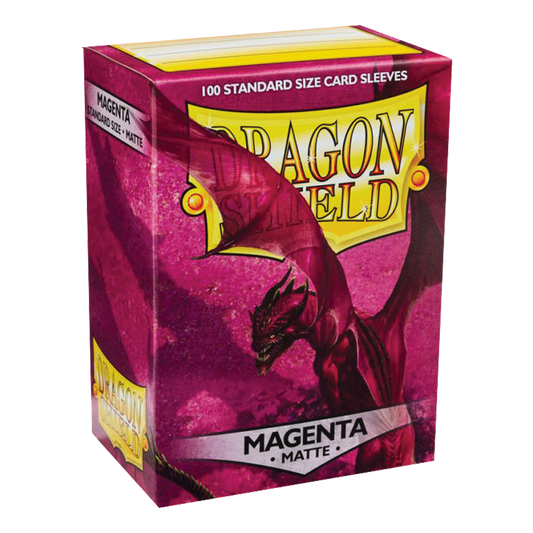 Dragon Shield - 100 Sleeves standard Matte - Magenta