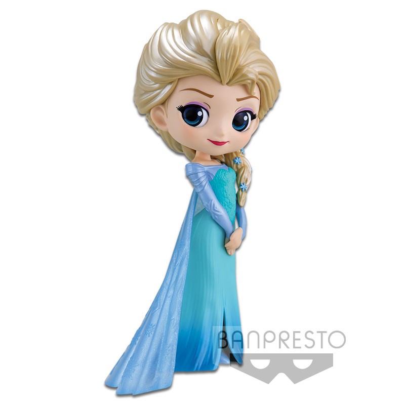 Disney Frozen - Figurine Qposket - Elsa Glitter Line