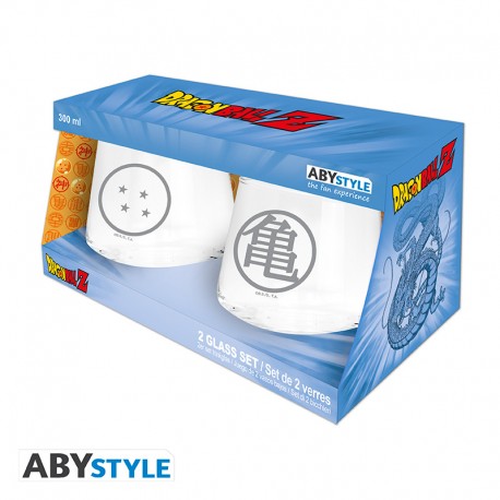 DRAGON BALL - Set de 2 verres Kame & Boule de cristal