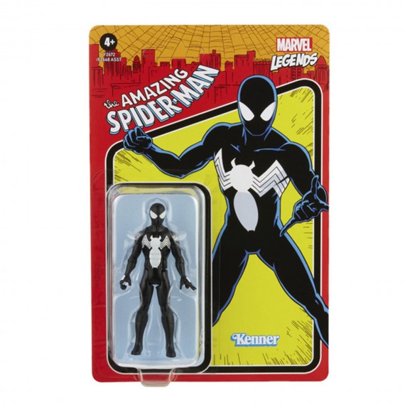 MARVEL - Symbiote Spider-Man - Figurine Legends Retro Series 10cm