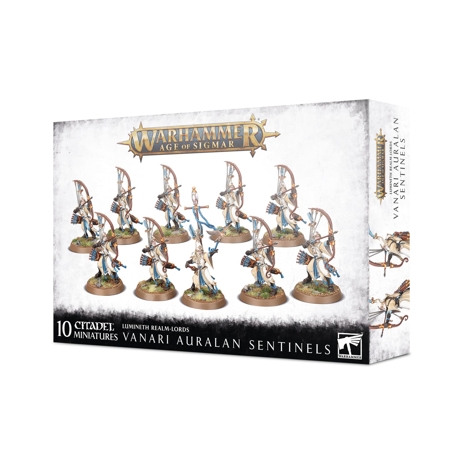 Warhammer AoS - Lumineth Realm Lords Vanari Auralan Sentinels