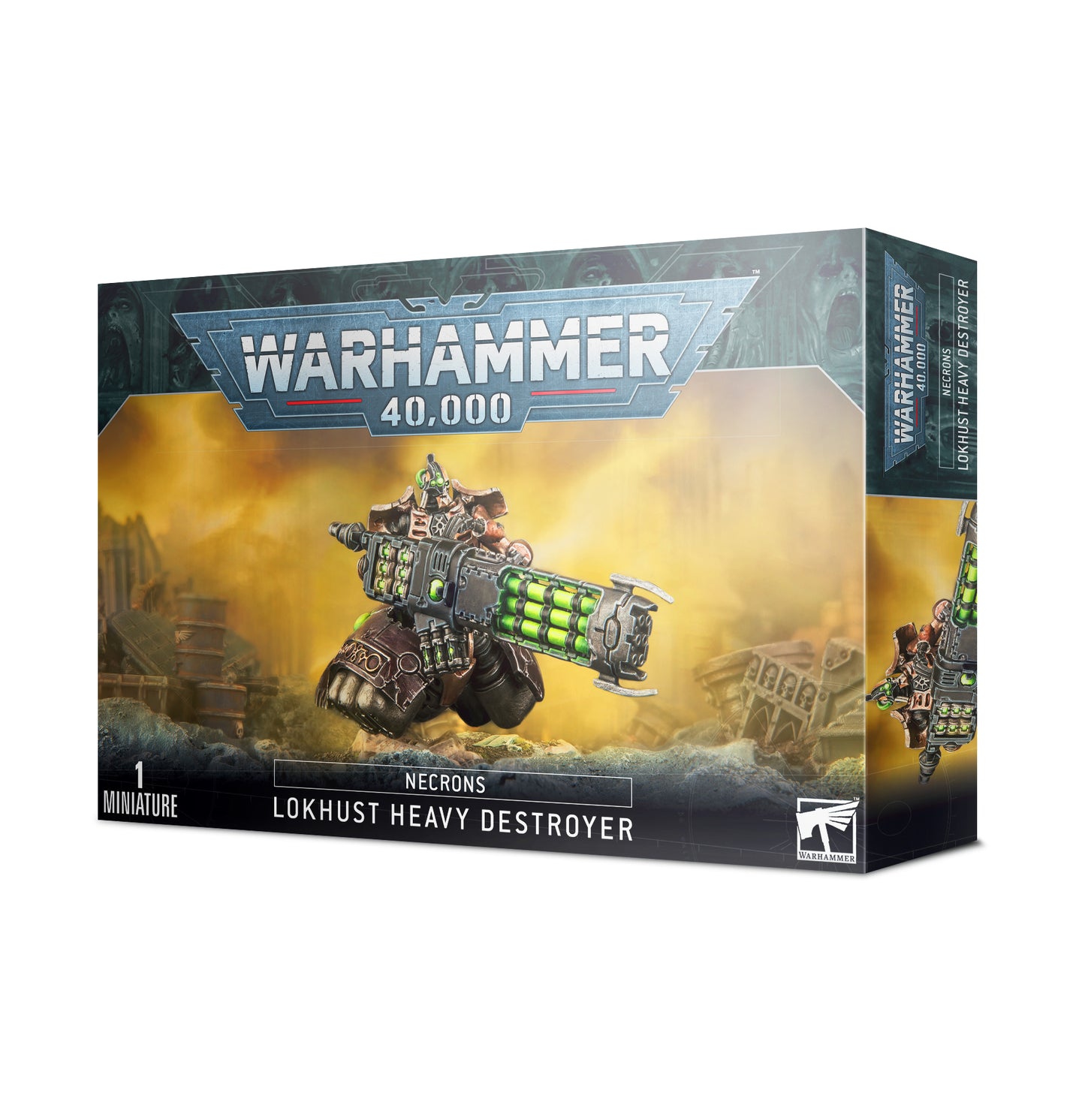 Warhammer 40k - Nécrons : Destroyer lourd Lokhust