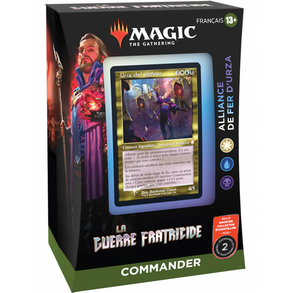 Magic the Gathering - La Guerre Fratricide - Commander Alliance de fer d'Urza (français)