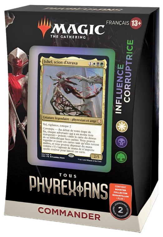 Magic the Gathering - Tous Phyrexians - Deck Commander : Influence corruptrice (français)