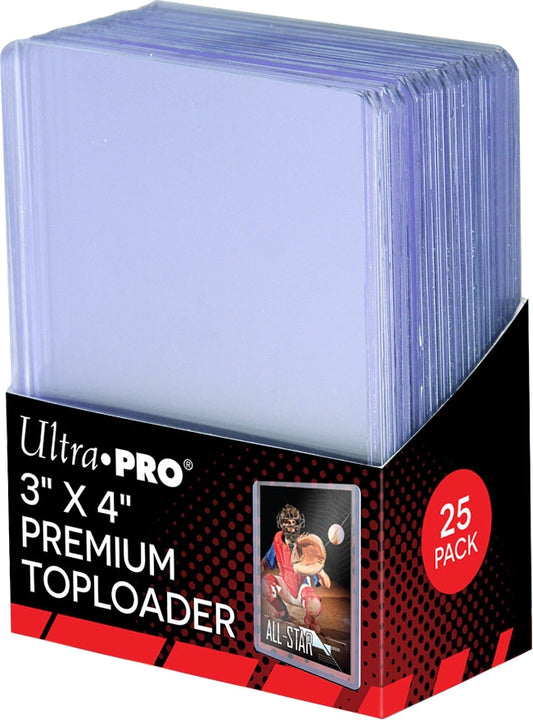 Ultra PRO - Premium Toploader x25 (standard) 3" x 4"