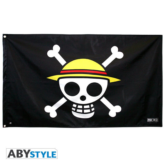 ONE PIECE - Drapeau "Skull - Luffy" (70x120)