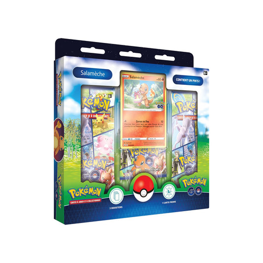 Pokémon - Pokemon GO 10.5 - Coffret Pins - Salamèche (FR)