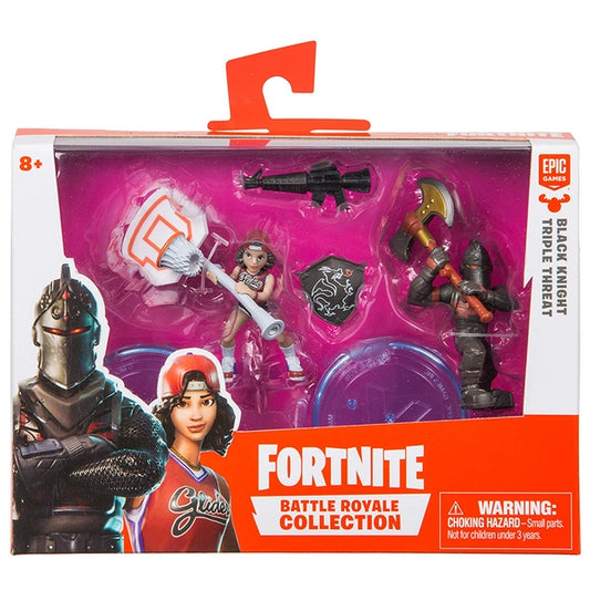 Fortnite "Battle Royale Collection" Series 1 figure duo pack - Black Knight & Triple Threat