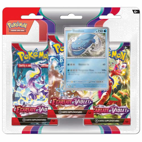 Pokémon - Ecarlate et Violet (EV01) - Blister 3 Boosters : Oyacata (FR)