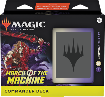 Magic the Gathering - March of the Machine - Commander deck : Growing Threat (English)