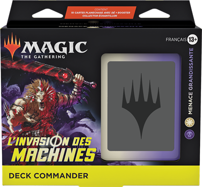 Magic the Gathering - L'invasion des Machines - Deck Commander : Menace grandissante (français)