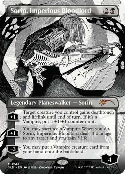 Magic the Gathering - Secret Lair Drop Series WPN exclusive - More Borderless Planeswalkers traditional foil edition (English)