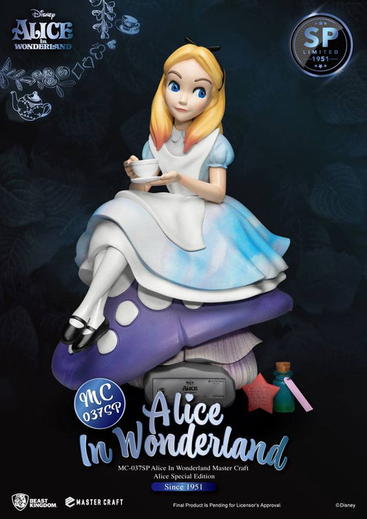 Alice au pays des merveilles statuette Master Craft Alice Special Edition 36 cm