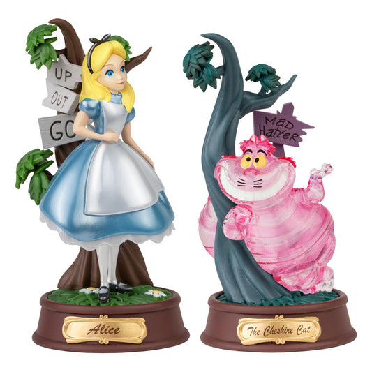 Alice au pays des merveilles pack 2 statuettes Mini Diorama Stage Candy Color Special Edition 10 cm