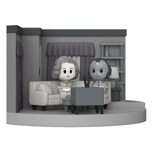 WandaVision POP! Mini Moment Vinyl figurines Set LR 50's 9 cm