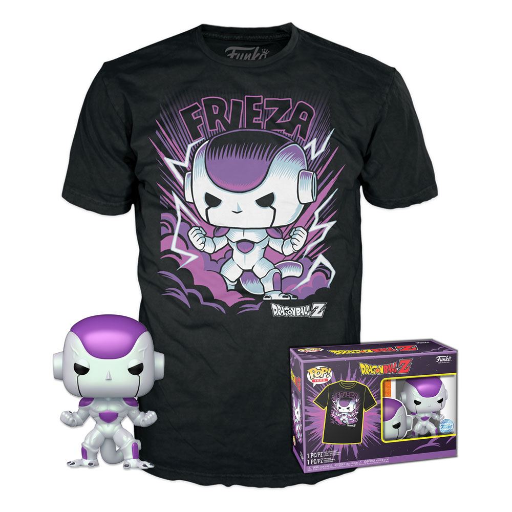 Dragonball Z POP! & Tee set figurine et T-Shirt Frieza (L)