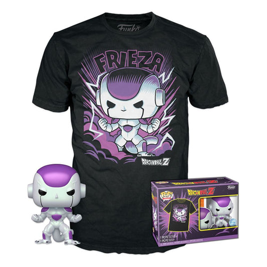 Dragonball Z POP! & Tee set figurine et T-Shirt Frieza (L)